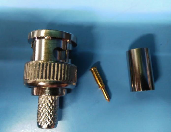 冷压接头纯铜针三件套监