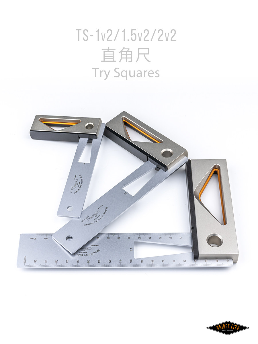 Bridge City TS直角尺精密直角规量具木工尺手动工具DIY