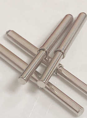 定位针5.0mm平头弹簧PIN测试弹力柱探针总长41ＭＭ针GP-2GL(41L)