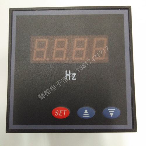 SX6L2 50HZ/DC10V 20mA 4-20MA SX6L 赫兹频率表 变频器用80*80MM