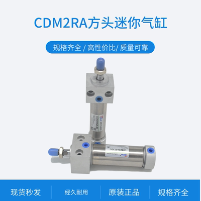 CDM2RA方头型CDM2RA40-25/40/50/75/80/100/125/200不锈钢迷你缸