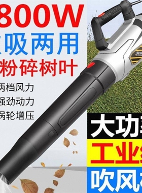 工业吹吸两用吸尘器吸树叶子吹风机。户外大功率草坪落叶吸扫机