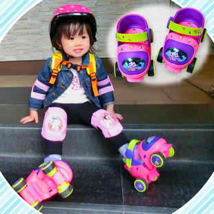 男童冰鞋 套装 男滑冰女宝宝玩具2旱冰女童溜冰 3岁儿童轮滑鞋