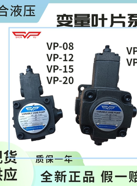 VP-20-FA3变量叶片泵VP-15 30 40FA3台湾SHENYU液压油泵VP1-20-70