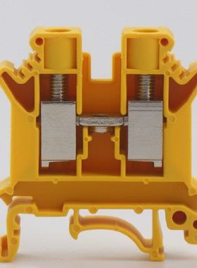 电讯铜件 UK10N接线端子排 UK-1J0N 10平方电压线导轨式
