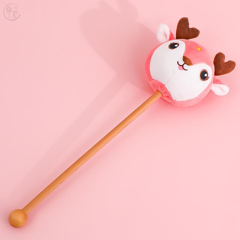 按摩棒玩偶卡通棒槌敲打器捶背D234器创意毛绒公仔女儿童经络颈椎