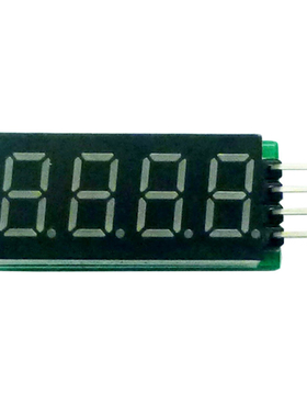 4位LED数码管显示模块 I2C/TWI接口串口AIP650驱动时钟仪表显示板