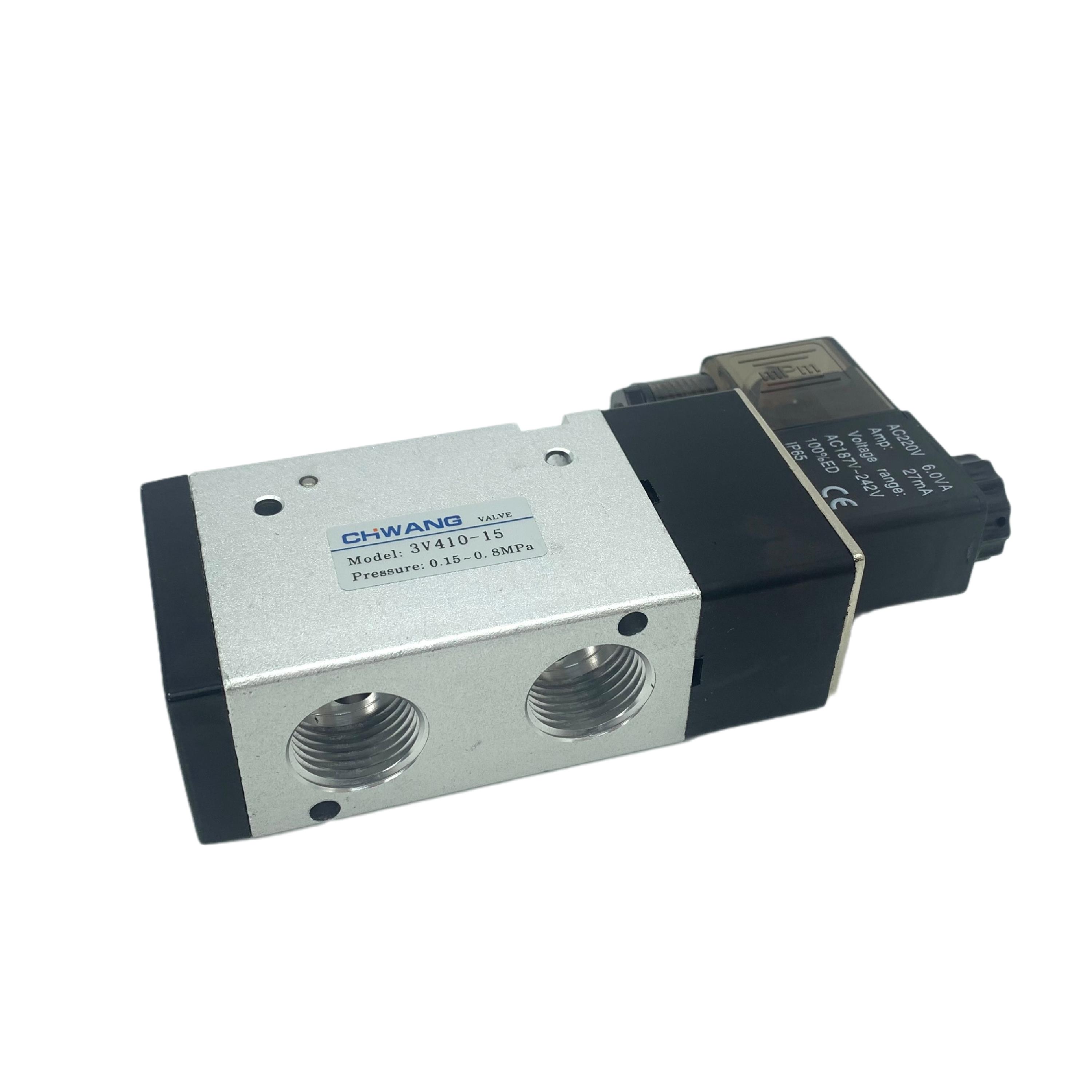 3V3N10-0-C二位三通3V210-08气动3V1110-06电磁阀3V410-15 -NC/NO