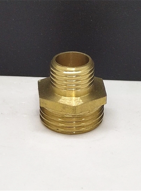 M14转20MM铜对丝接头喷雾器喷头转4分铜变径外丝接头