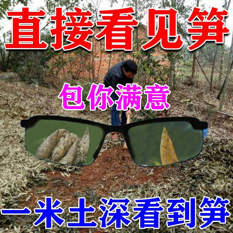【笋王推荐】挖笋寻笋专用眼镜竹林土里寻笋找笋神器挖冬笋探测器
