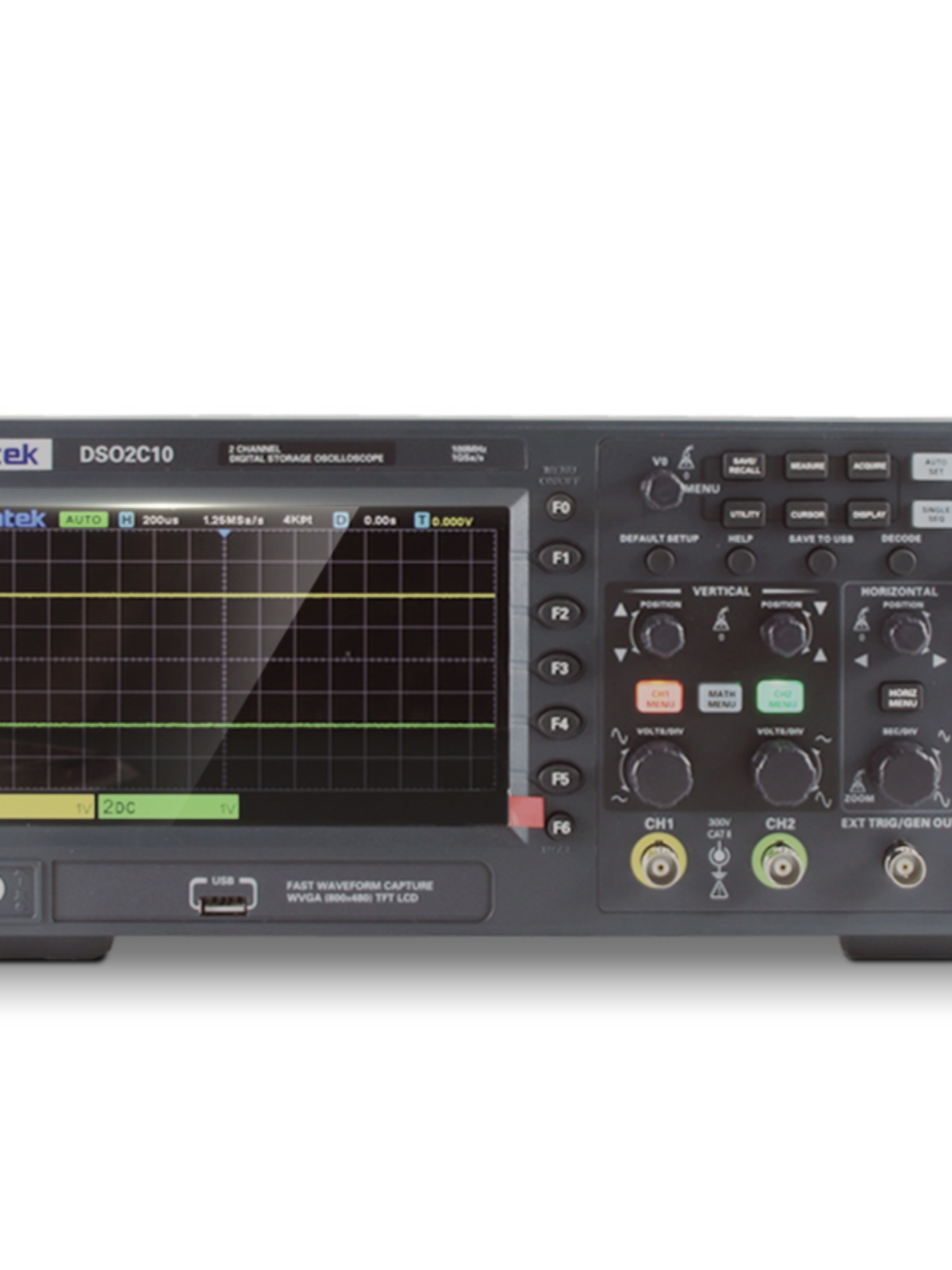汉泰数字示波器双通道存