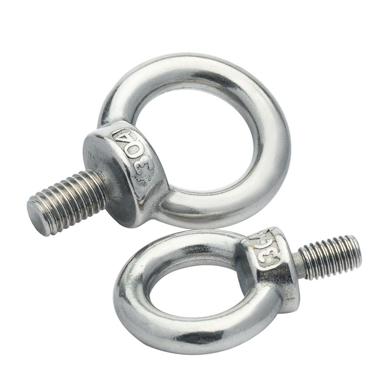 国标不锈钢吊环螺丝加长