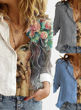 clothes women blouse shirt 2022 ladies long sleeve tops 衬衫