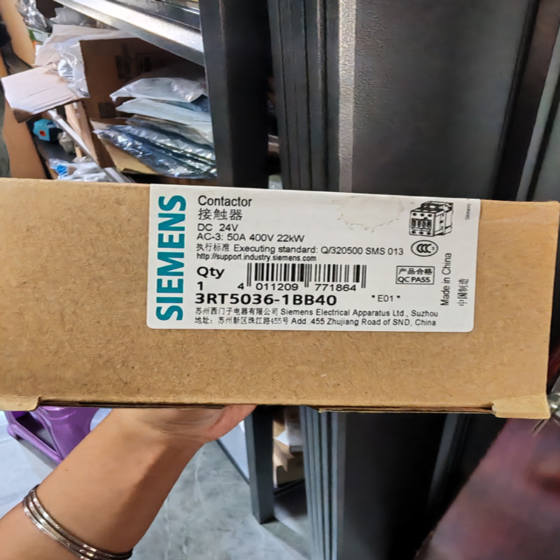 询价西门子接触器3RT5036-1BB40议价