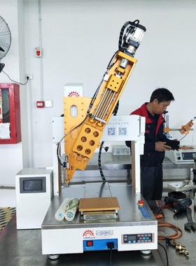 天丰泰400mlAB胶伺服丝杆推胶点胶机双组份环氧制冷高速精准涂胶