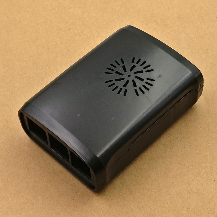 Raspberry pi b+2代外壳机盒子组合式风扇口3代B+通用带螺丝防滑