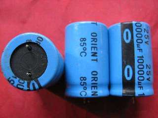 10000uf/25V (φ22×35）电解 1元/只。ORIENT
