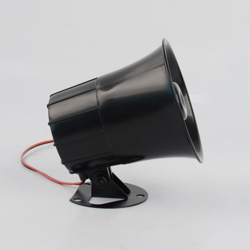 全新报警器喇叭220V 防盗报警高音喇叭24V12V扩音喇叭120分贝包邮