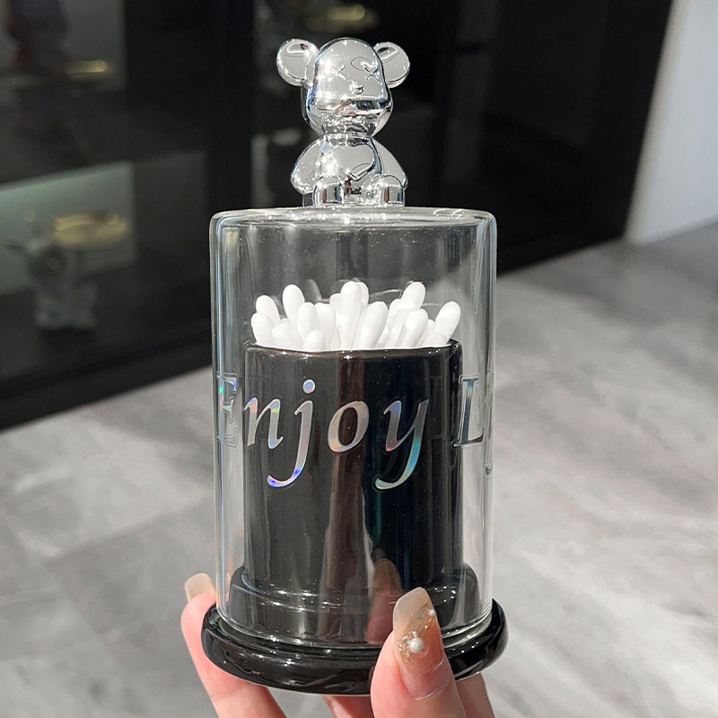 家用便携创意牙签筒陶瓷棉签收纳盒牙线筒收纳罐,手表,配件,淘宝优惠券,粉丝福利购,淘宝优惠卷