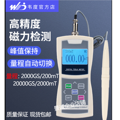 韦度高斯计磁场测试仪力