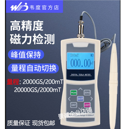 韦度高斯计磁场测试仪力