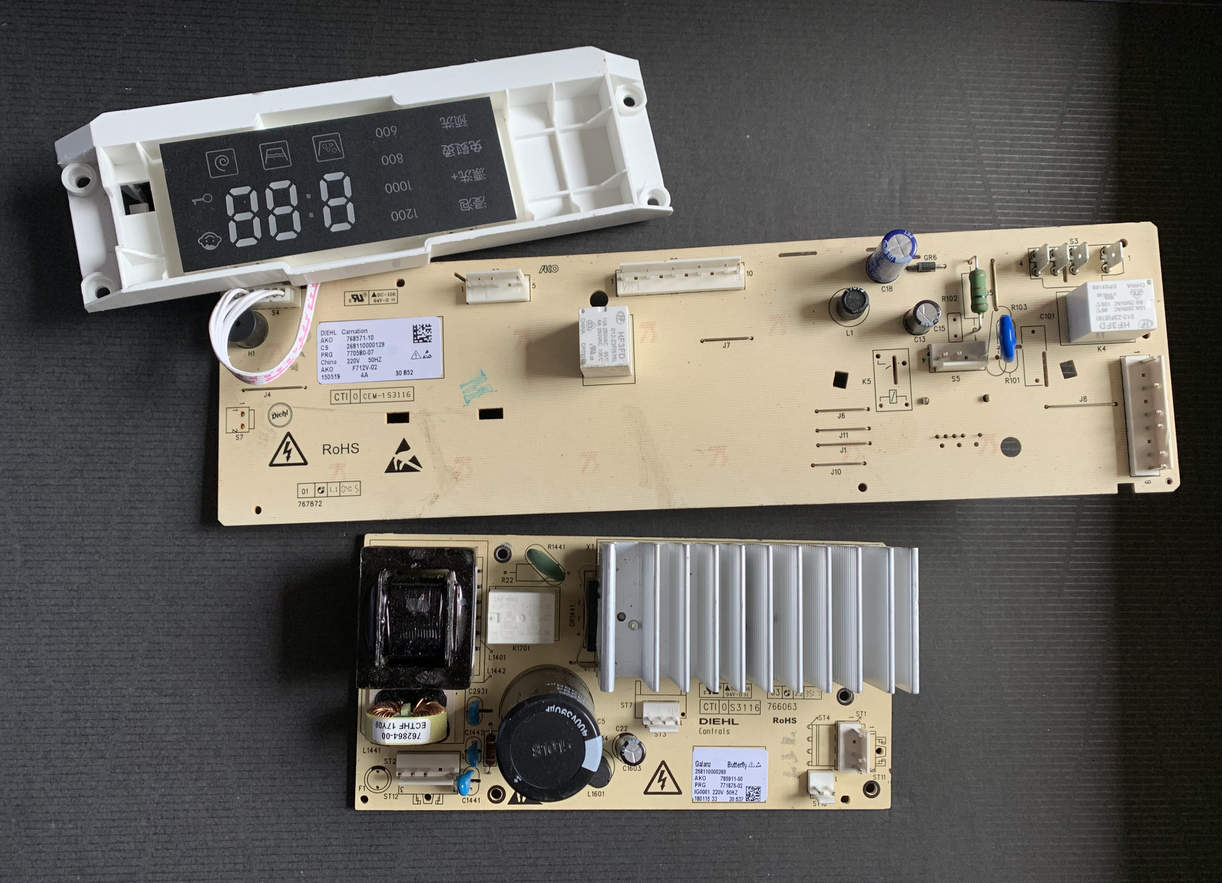 原装格兰仕滚筒洗衣机 UG612 F7312 变频模块电脑板258110000219