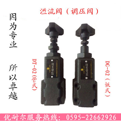 直动式溢流阀远程调压液