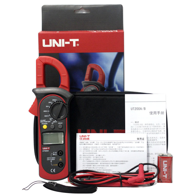 优利德钳形万用表数字高
