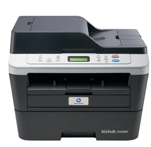 原装 柯尼卡美能达b3000MF复印扫描网络双面打印激光一体机 正品