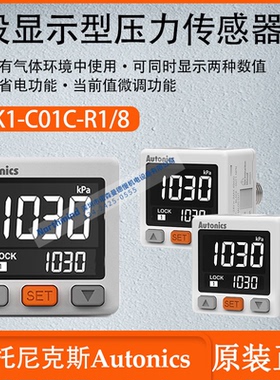 奥托尼克斯压力传感器PSK1-C01C可在所有气体中使用PSK1-C1C-R1/8