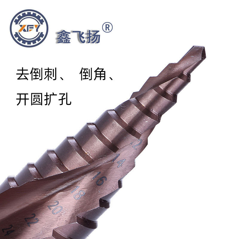 瑞斯丽亚克力板打洞铁板扩孔钻头钻孔打孔机扩孔机铁板开口冲孔钻
