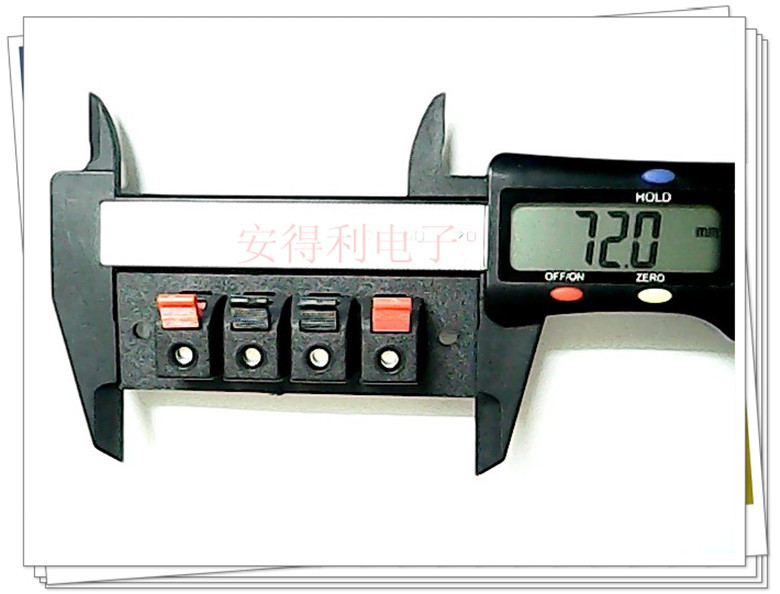 优质音箱接线座四联弹簧