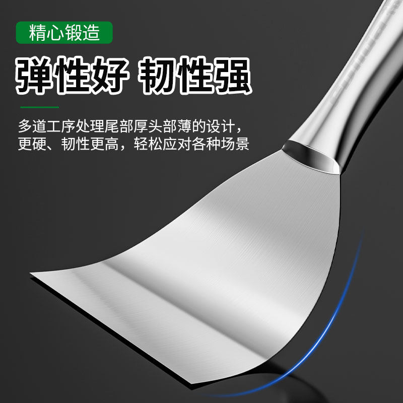 一体不锈钢油灰刀抹灰刀小铲子铲刀刮腻子平铲刮刀清洁刀刮硅藻泥,农用物资,可移动滴灌袋,淘宝优惠券,粉丝福利购,淘宝优惠卷
