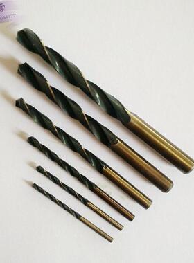 黑色钢钻头 1.5-12MM钻金属木材塑料钻头HSS直柄麻花钻 优质电钻