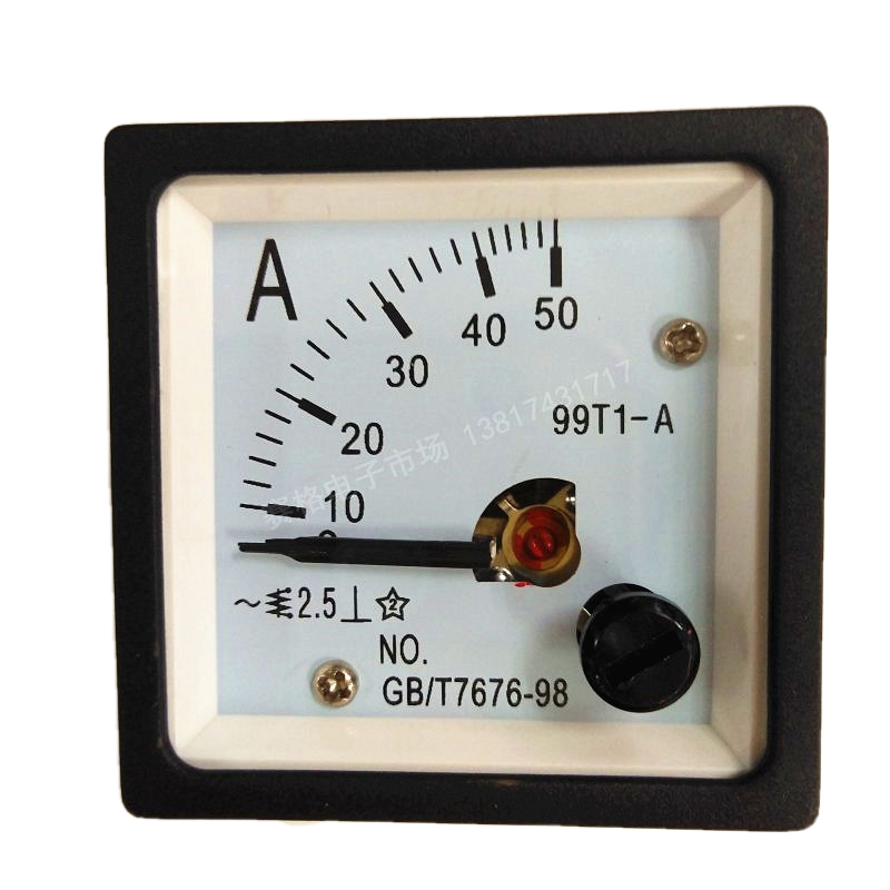 99T1 30A  交流电流表 指针式 面板表 电流电压表20A 5A 50A