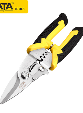 锴达  KATA  电子剪8英寸剥线钳剪线压接钳多功能线槽剪 KT28102