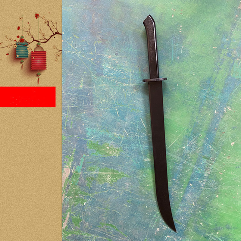 舞蹈《出征》表演刀木质舞台影视道具含架子古代兵器定制古装