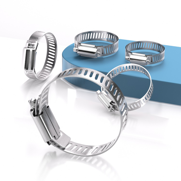 不锈钢喉箍抱卡管子扣水