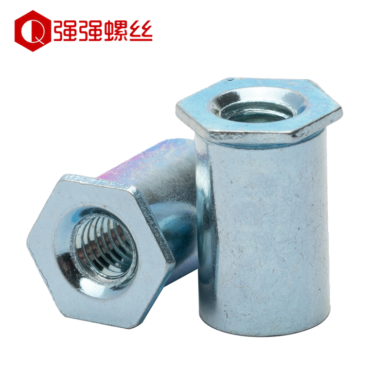 镀锌压铆螺柱通孔压铆螺母柱压铆件SO-M3 M4 M5