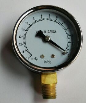 -15inhg~0 -15inhg gauge 真空计 直径60mm 螺纹PT1/4 吸力测量