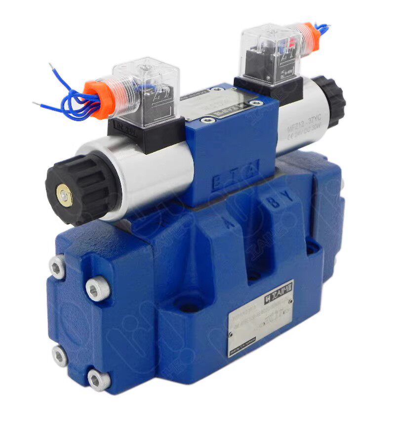 剪板机电磁阀4WEH16N6X/6EG24NETZ5L电液换向阀液压阀16E/16J/16G