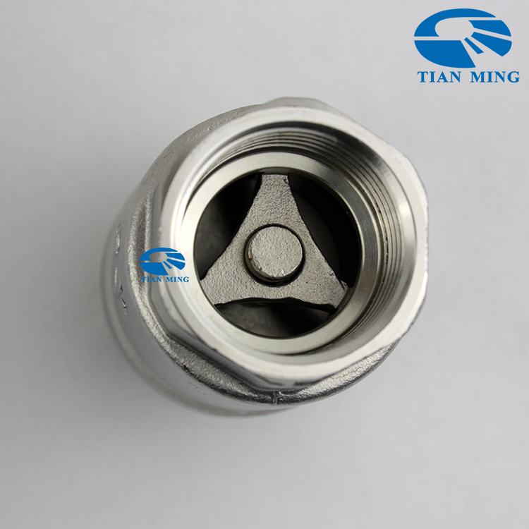 不锈钢立式丝扣止回阀内