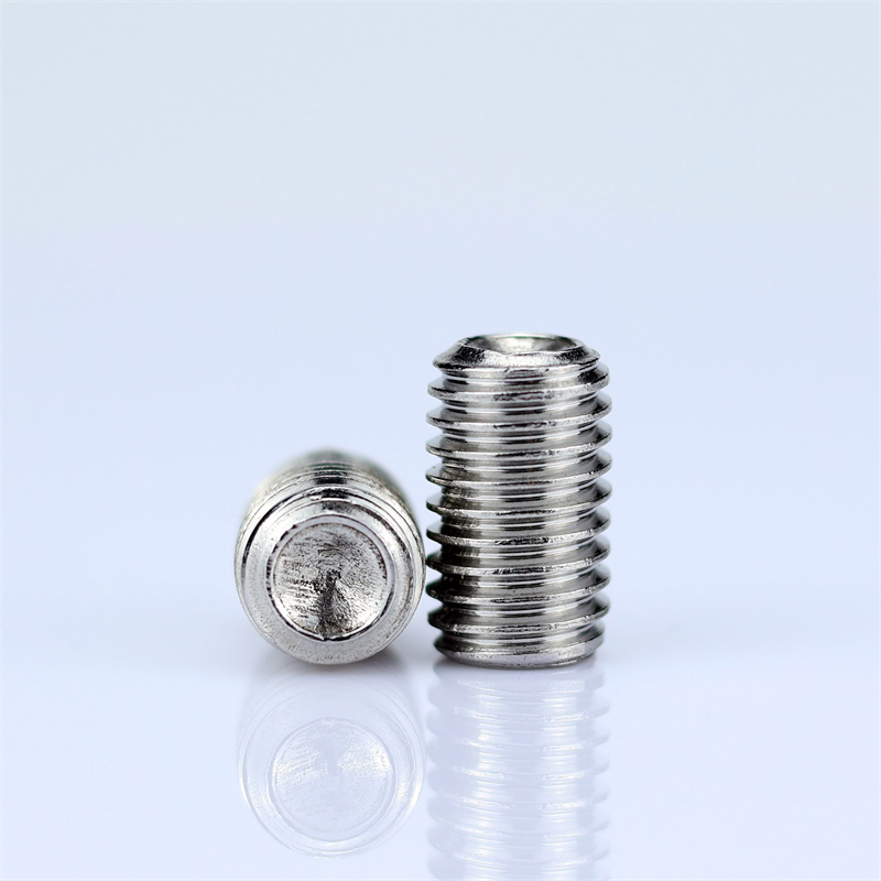 不锈钢内六角凹端紧定无