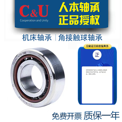 人本角接触球机床轴承7304 7305 7306 7307 7308 7309 AC P5
