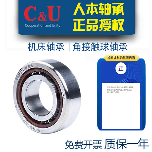 人本角接触球轴承7202 7203 7204 7206 7207 7208 7209CTA/P4