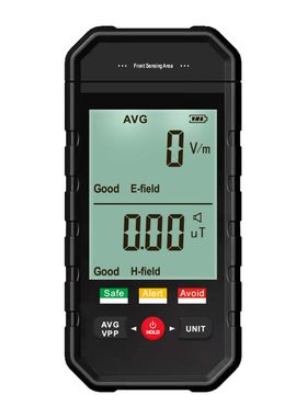 外贸ET925 大屏电磁辐射检测仪辐射 声光报警红屏radiation detec