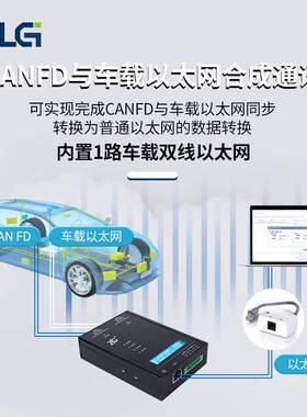 议价CAN盒高性能工业级以太网转CANFDNET4路数据转换器