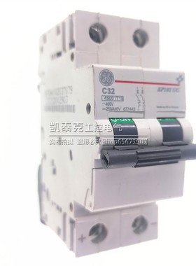 美国GE通用电气直流微型断路器EP100UC 2P C32 EP102UCC32 677445