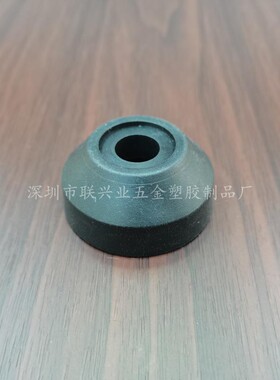 50*M12尼龙蹄脚盘 固定脚杯盘 黑色塑料盘 2寸圆盘脚杯底座