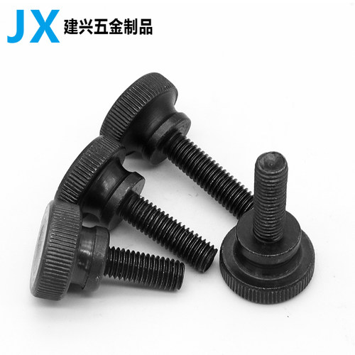黑色手拧螺丝镀锌高头滚